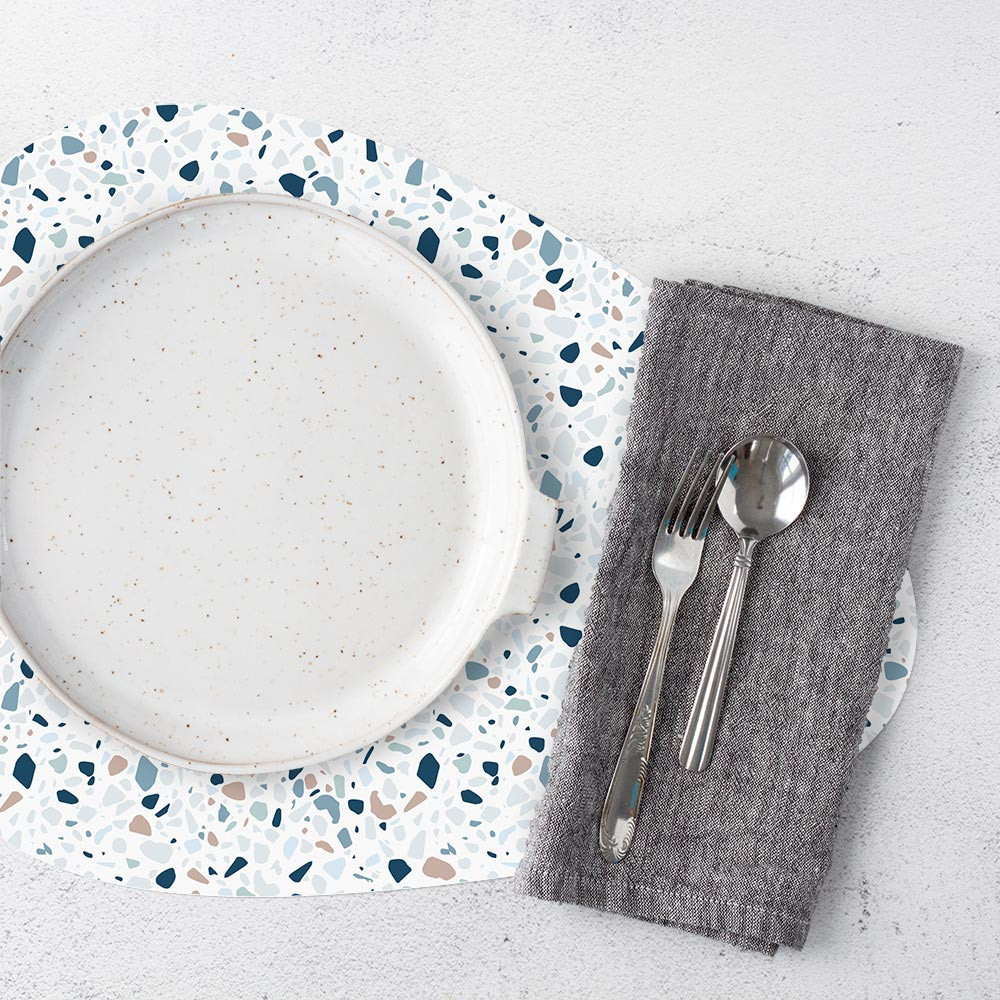 Set de table - Terrazzo Bleu