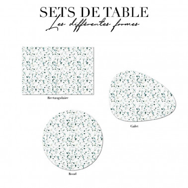 Set de table - Terrazzo Orange