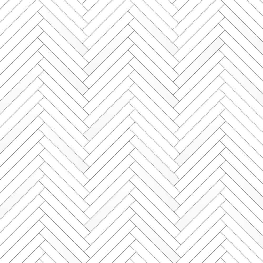 Set de table - chevrons blancs