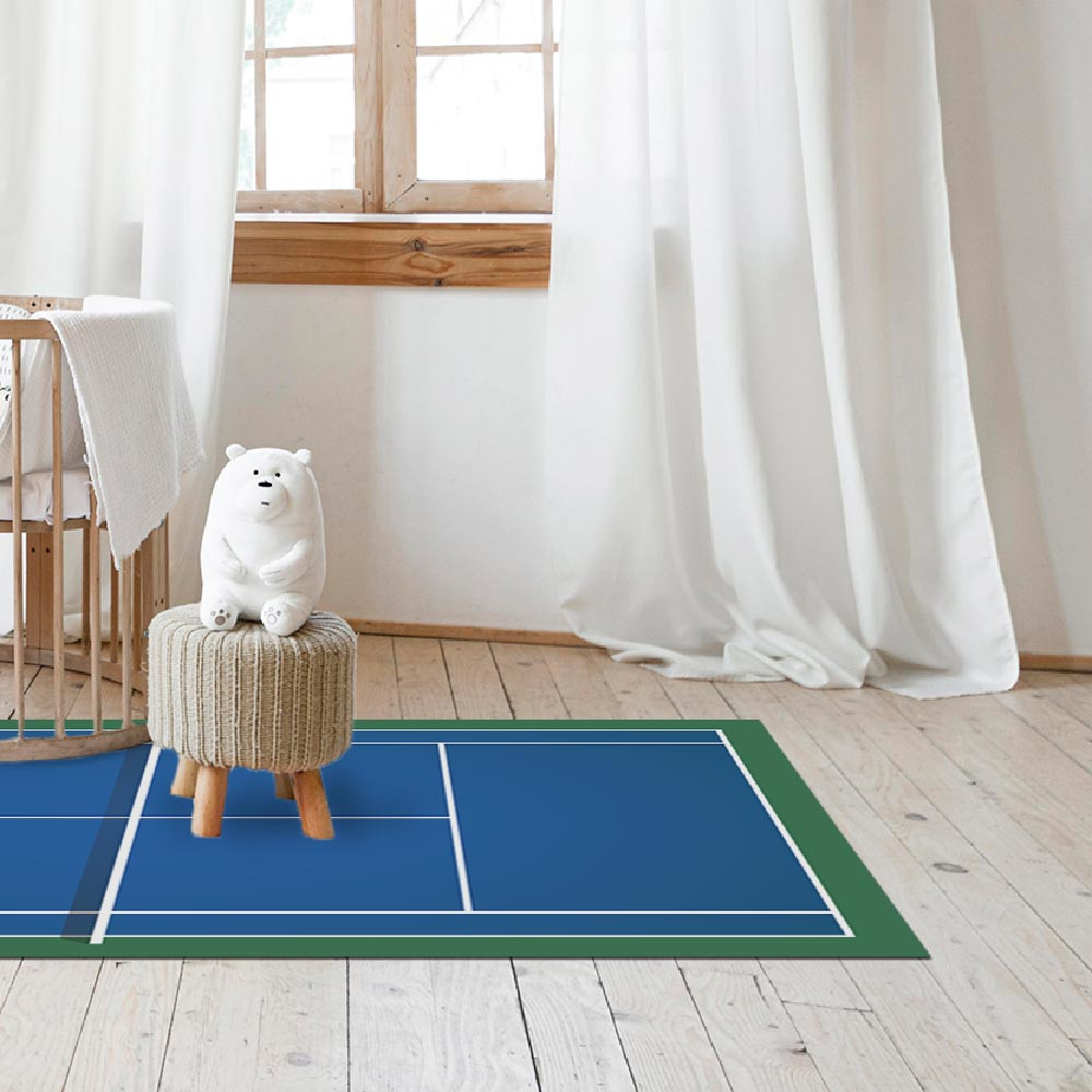 Tapis Gym Enfant Petit Tapis Chambre Couverture Grise De Table