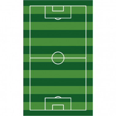 tapis de sol chambre enfant - terrain football