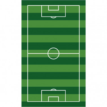 tapis de sol chambre enfant - terrain football