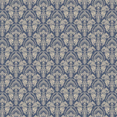Tête de lit - art déco bleu