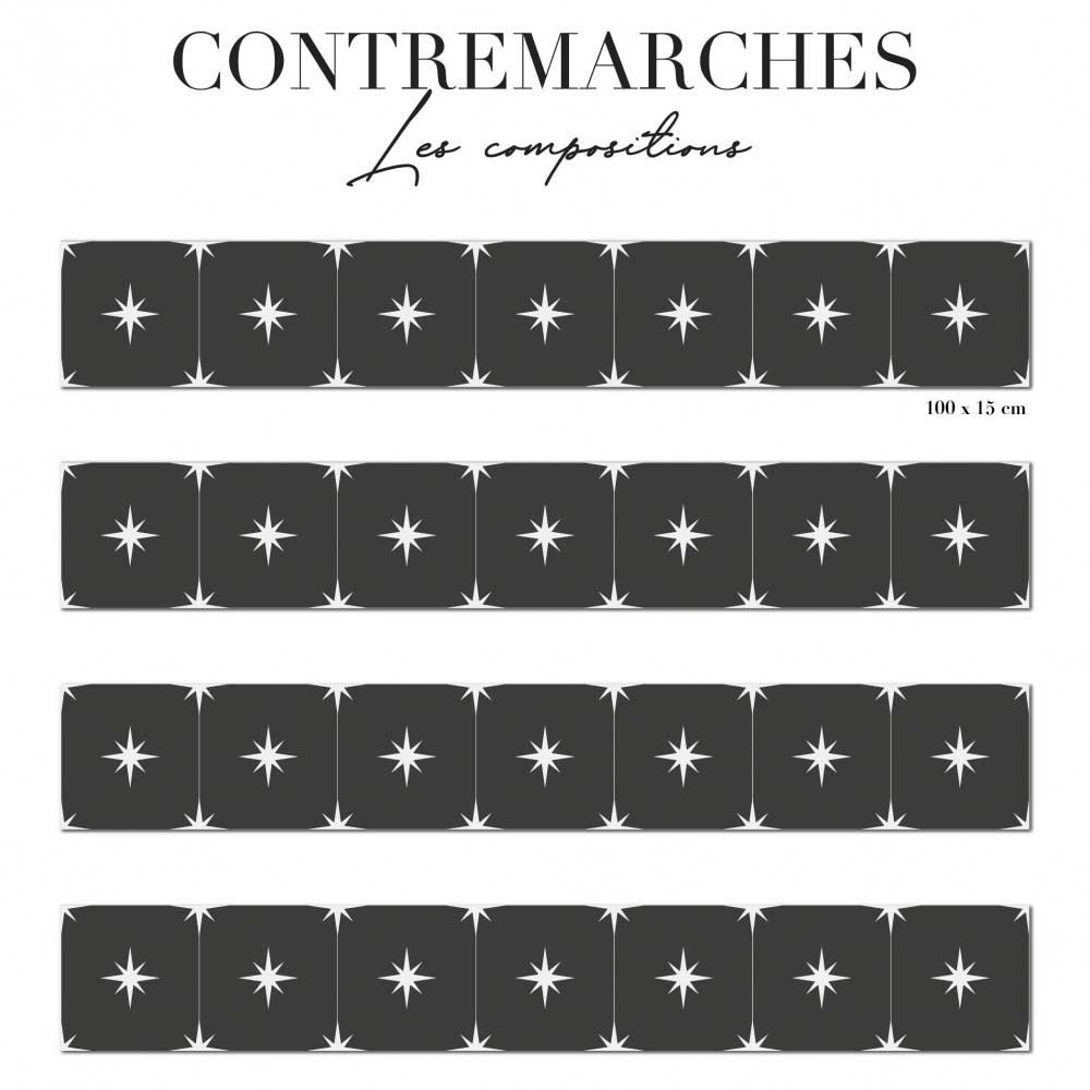 Contremarche - art déco gris