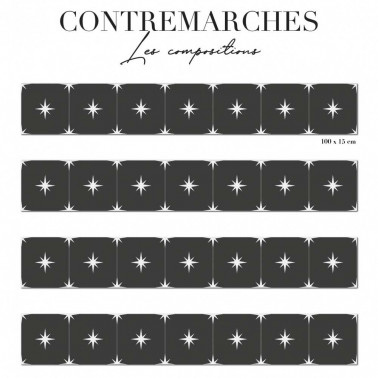 Contremarche - art déco gris