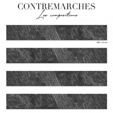 Contremarche - Ardoise noir