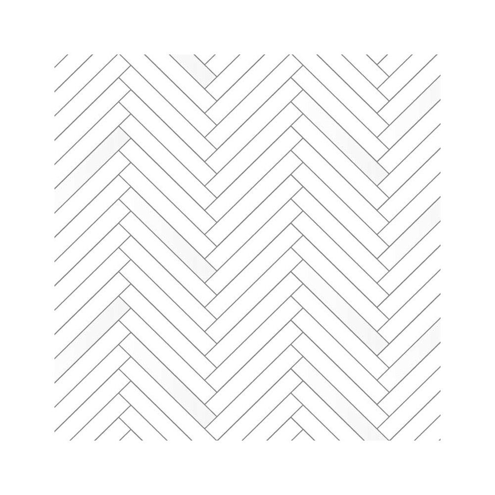 crédence en aluminium - Marie chevrons